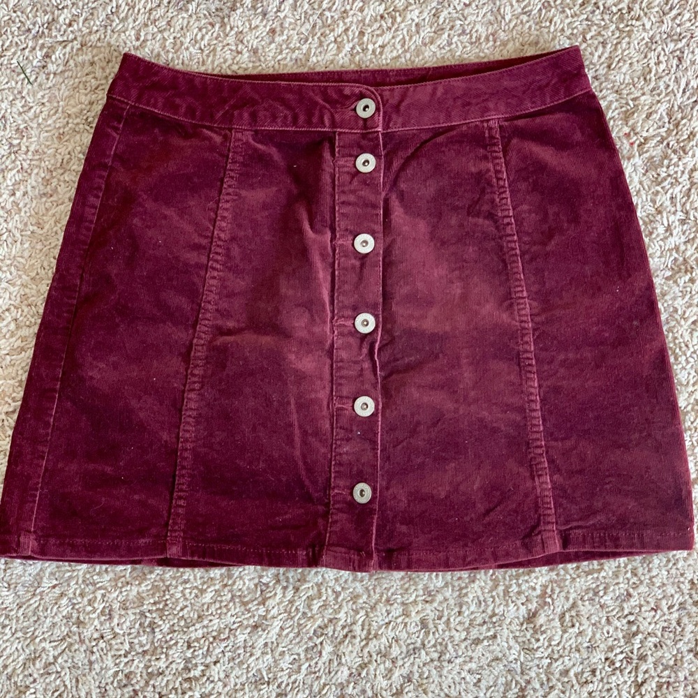 corduroy skirt
